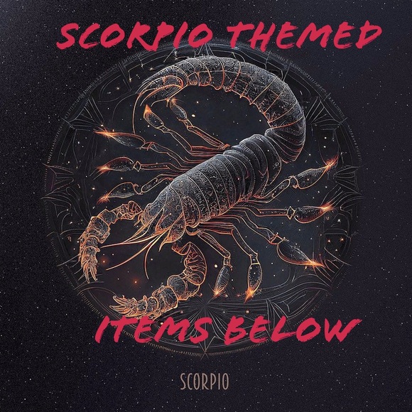 Scorpio themed items listed below. - Picture 1 of 1